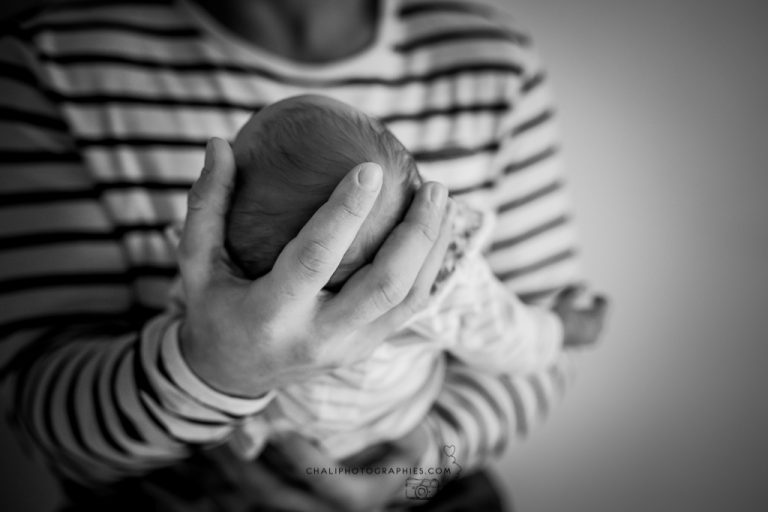 photos de naissance à la maison