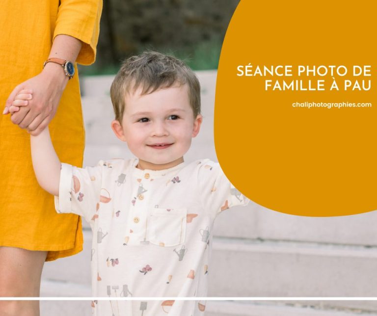 séance photo de famille à Pau
