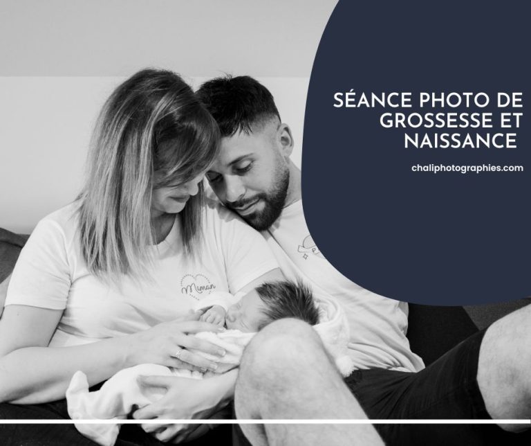 séance photo grossesse et naissance
