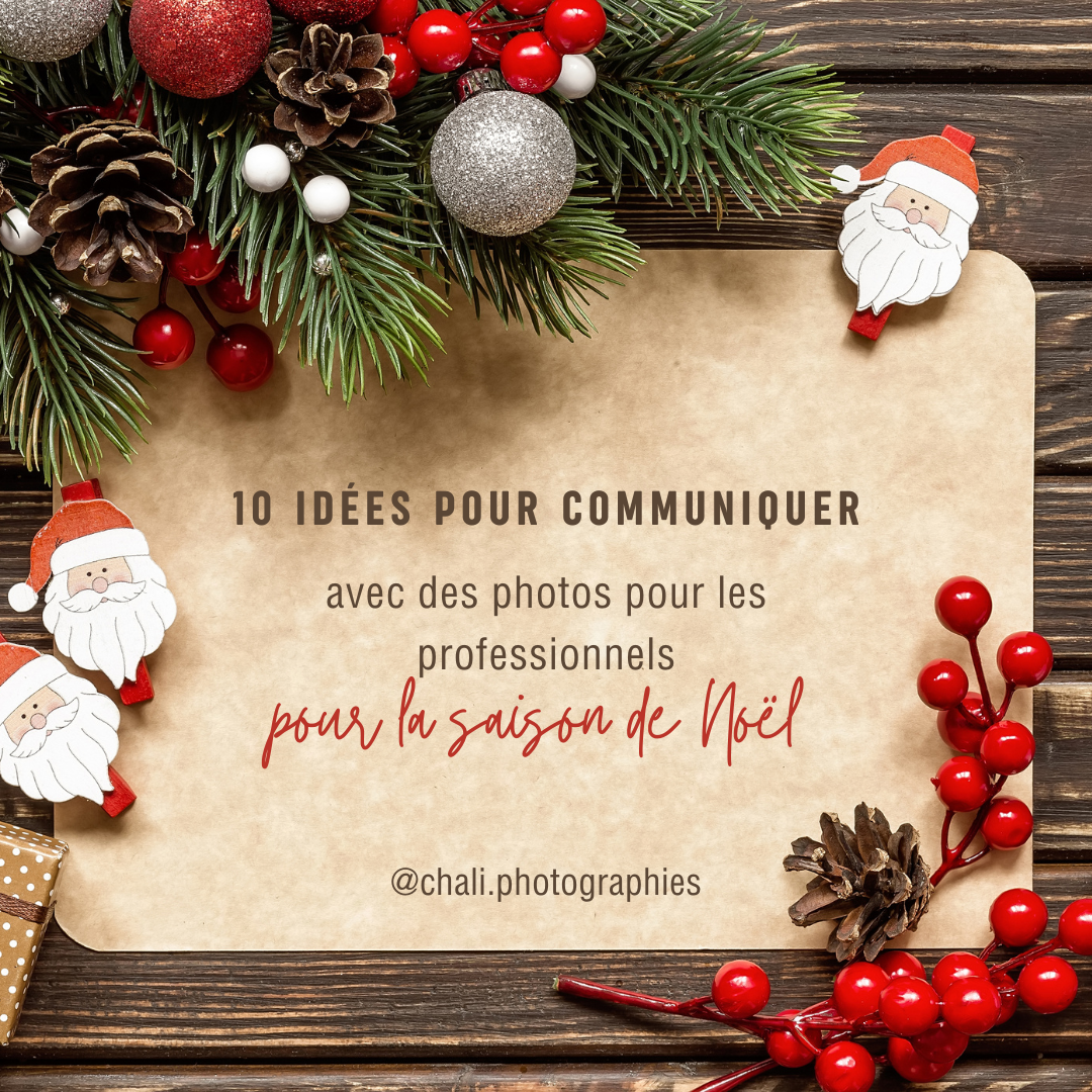 réaliser vos photos professionnelles pour Noël