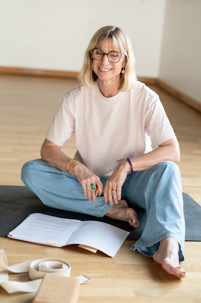 portrait professeure de yoga à sauveterre de béarn